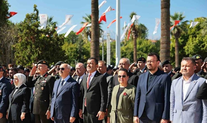 Denizli'de gazilere saygı duruşu: kahramanlarla kardeşlik yolunda yürüdüler