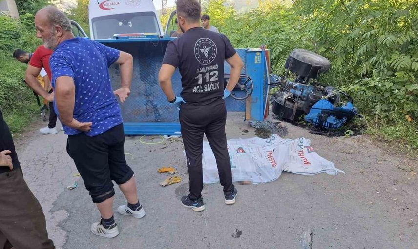 Ordu'da patpat kazası: 6 yaşındaki kız çocuğu hayatını kaybetti, ağabeyi yaralandı