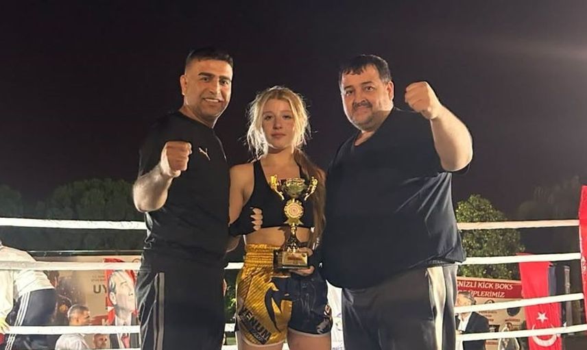 Defne Gül, kick boksta başarılarına bir yenisini ekledi