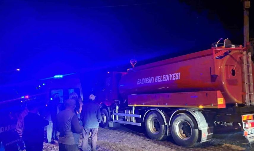 Babaeski'de evde çıkan yangında bir kişi hayatını kaybetti