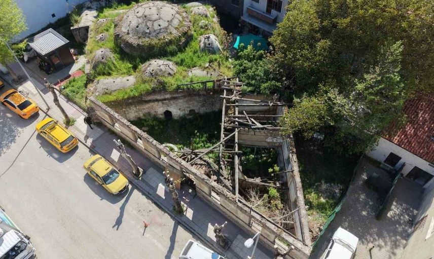 Tarihi hamam, kültürel bir kütüphaneye dönüşecek