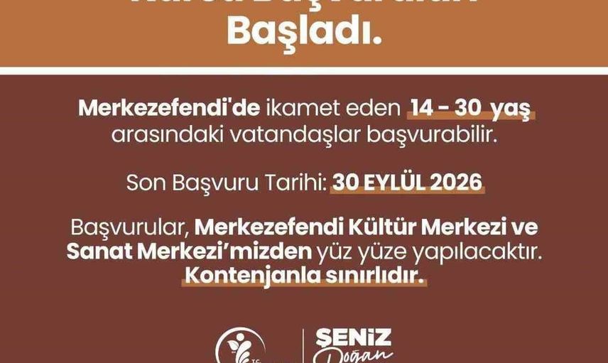 Sanatsever gençlere fırsat: Merkezefendi'de akademik resim kursu başvuruları başladı