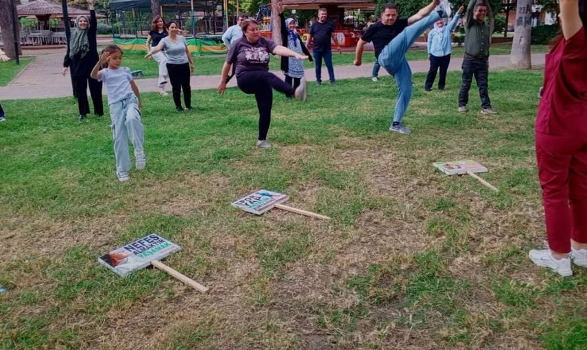 Nazilli'de sağlıklı yaşam bilinci için hareketli etkinlikler başlatıldı