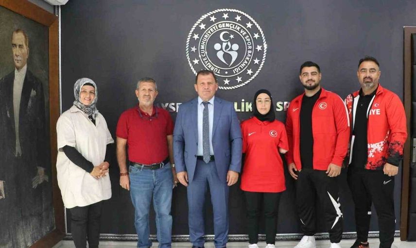 Kayserili Sevim Nur Türkmen, dünya şampiyonluğu için hazırlıklarını sürdürüyor