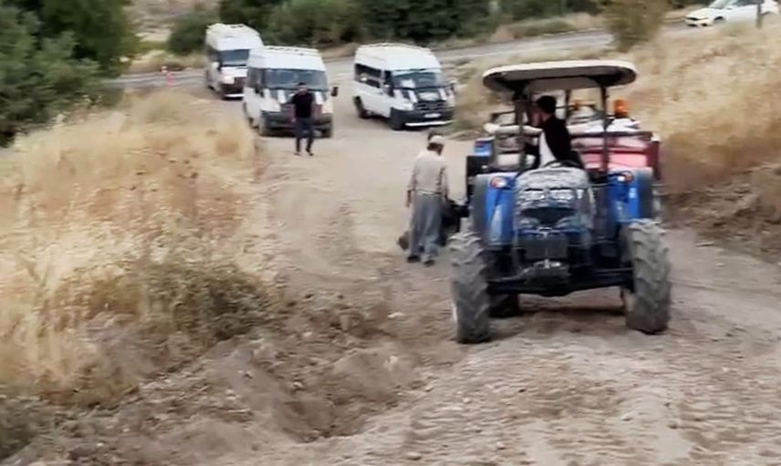 Sincik-Kahta yolundaki çalışmalar sürerken ulaşımda sıkıntı devam ediyor