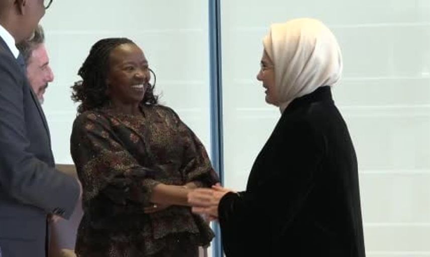Emine Erdoğan, Kenya Cumhurbaşkanı'nın eşi ile çevre ve eğitim konularını tartıştı