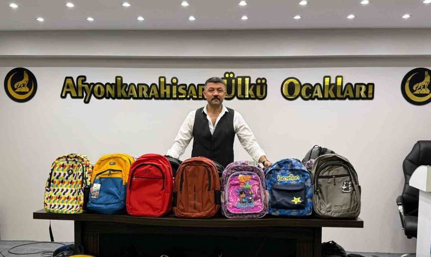 Afyonkarahisar'daki öğrenciler için ülkü ocakları'ndan eğitim desteği
