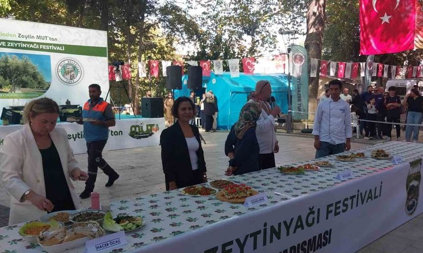 Zeytinyağlı yemek yarışmasında Mersin'in lezzetleri öne çıktı