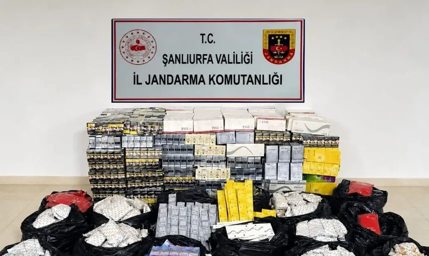 Şanlıurfa'da 2 milyon lira değerinde kaçakçılık operasyonu gerçekleştirildi