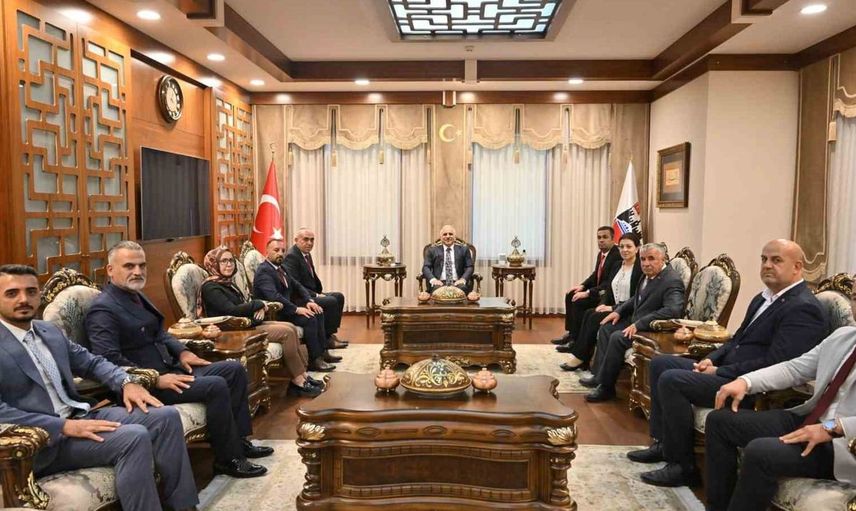 Emşav heyeti, valilik ve emniyet teşkilatıyla iş birliği görüşmelerini sürdürüyor