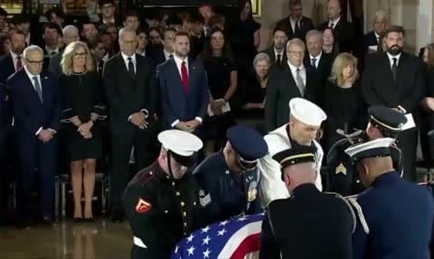 Cumhuriyetçi senatör Lindsey Graham için cenaze töreni düzenlendi