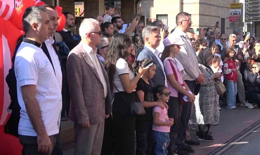 Bursa'da Avrupa hareketlilik haftası etkinliği coşkusu