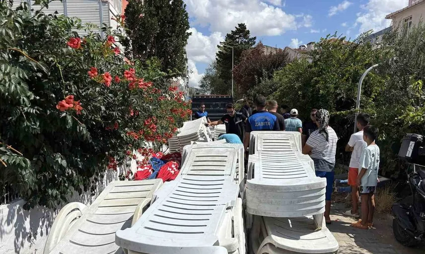 Büyükçekmece sahillerinde kumsal işgalleri son buldu