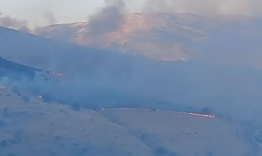 Pütürge’deki arazi yangını kontrol altına alındı