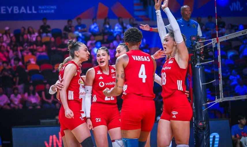 A milli kadın voleybol takımı, Milletler Ligi’nde şampiyon oldu