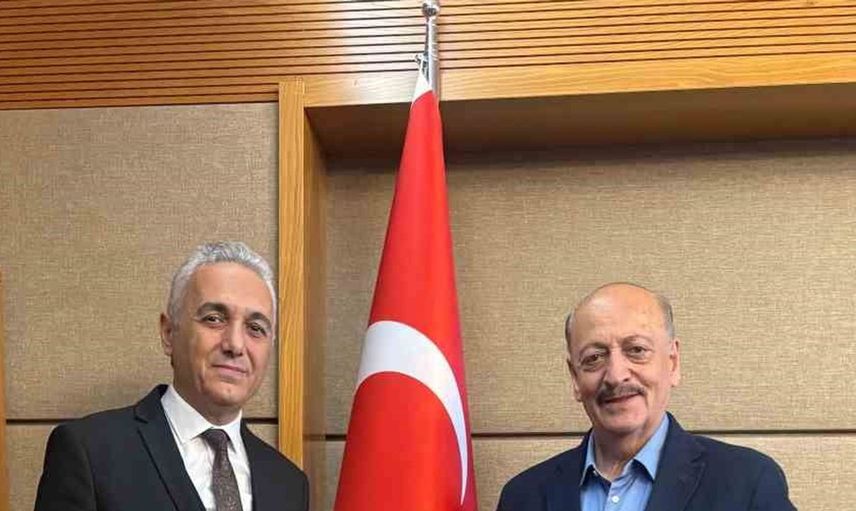 Adil Kurban'dan Vedat Bilgin'e başsağlığı ziyareti