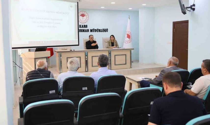 Kars’ta süt ve süt ürünleri üreticilerine güvenilir gıda eğitimi