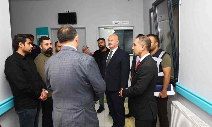 Adıyaman'daki sağlık yatırımları gözden geçirildi