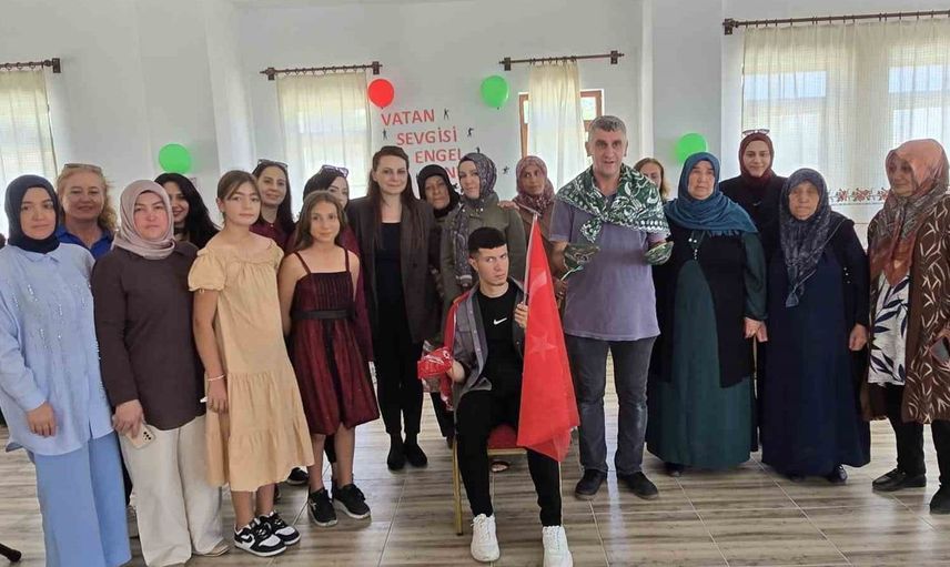 Otizmli Kerem’in askerlik hayali gerçek oldu
