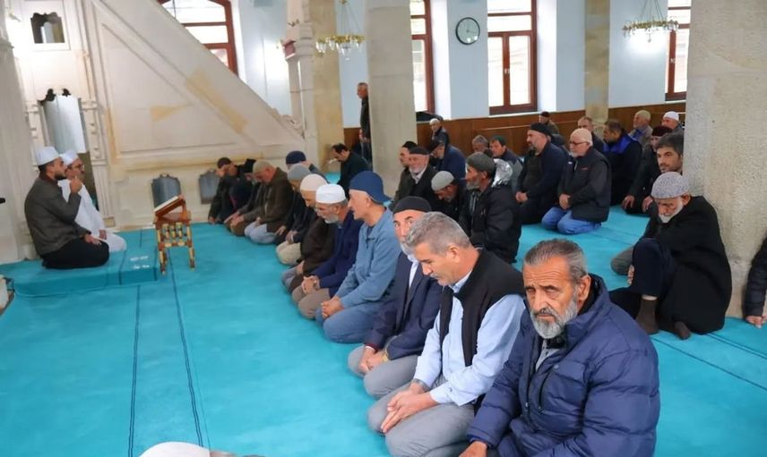 Bayburt'ta camiler ve din görevlileri haftası etkinliği: Kur'an ziyafeti yapıldı