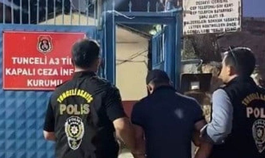 Tunceli’de hırsızlık suçundan cezası olan zanlı yakalandı