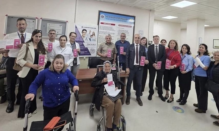 Edremit Devlet Hastanesi'nde hasta hakları konusunda farkındalık yaratıldı