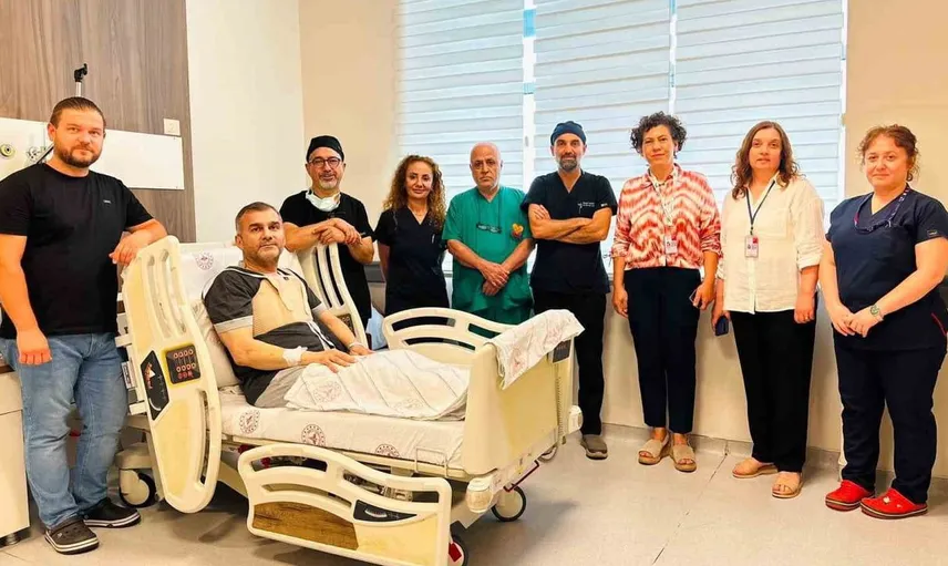 Sinop'ta tatil yapan vatandaşın hayatı başarılı bir bypass ile kurtarıldı
