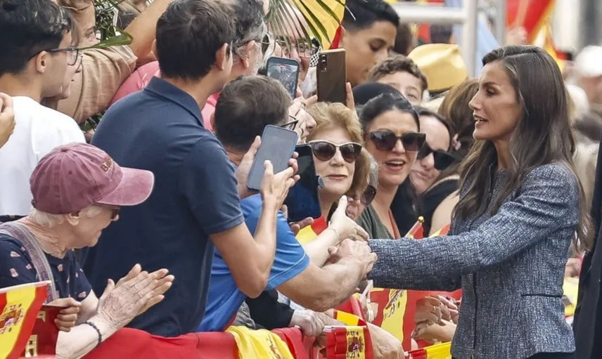 Kral Felipe ve Kraliçe Letizia'nın Sebte ziyareti tarihi bir buluşma