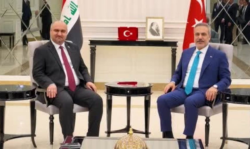 Hakan Fidan Irak'ta Türkmen heyetini kabul etti