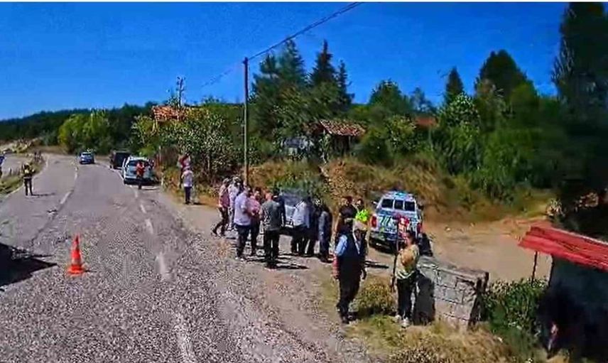 Kastamonu'da trafik kazası: iki otomobil çarpıştı, iki kişi yaralandı
