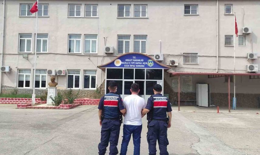 Nazilli'de uzun süredir aranan hükümlü jandarma ekipleri tarafından yakalandı