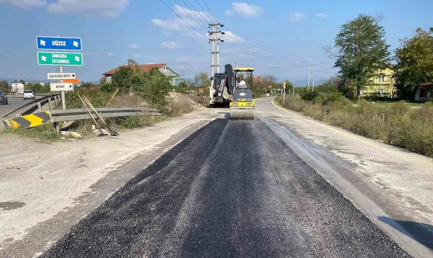 Çalıcuma köyünde asfalt yama çalışmaları ile ulaşım konforu artırıldı