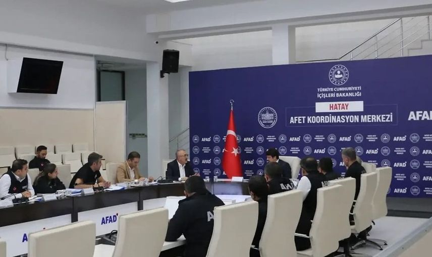 Hatay'da kırsal afet konutları için değerlendirme toplantısı yapıldı