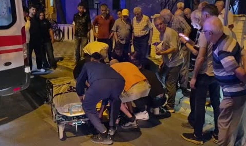 Eskişehir'de motosiklet kazası: Yaşlı adam hastaneye kaldırıldı