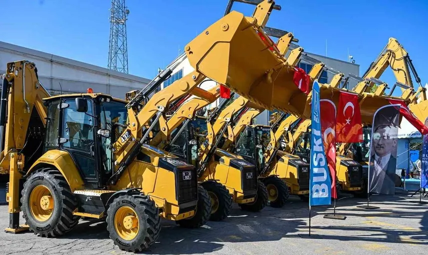 Bursa'da BUSKİ filosuna 26 yeni araç eklendi