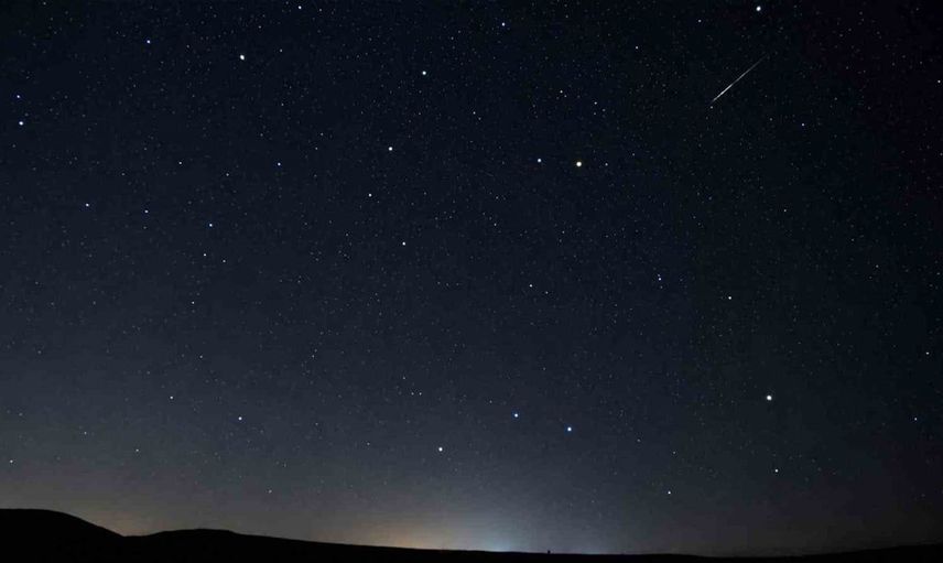 Kırıkkale'de perseid meteor yağmuru etkileyici görüntülerle yaşandı