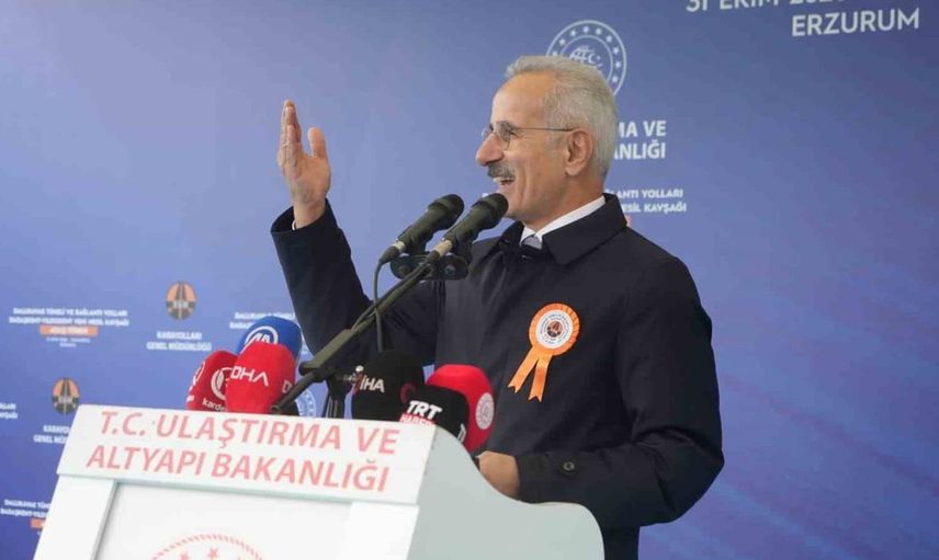 Erzincan-Erzurum-Kars hızlı tren hattı ile ulaşımda devrim: Bakan Uraloğlu müjdeliyor