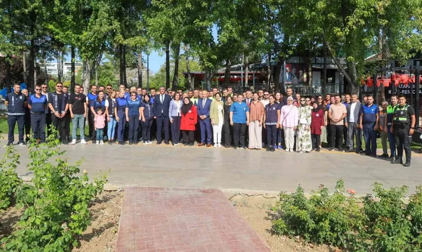Zabıta Haftası'nda zabıta personeli ile bir araya geldi