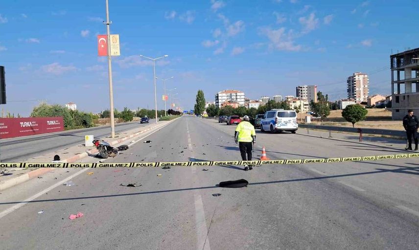 Karaman'da dönüş yapan elektrikli bisiklete çarpan cipin sürücüsü gözaltına alındı