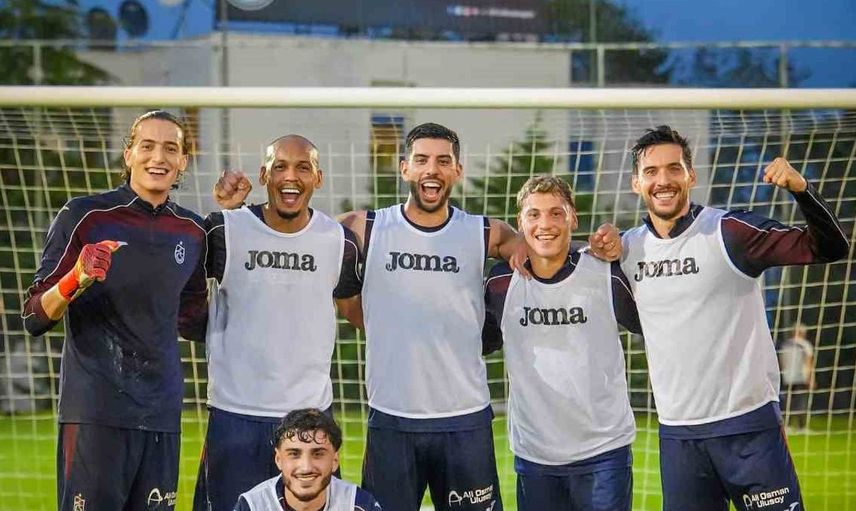 Trabzonspor, Samsunspor maçına hazırlanıyor: Çift antrenman programı başladı
