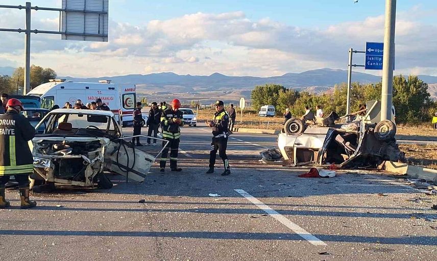 Çorum'da trafik kazası: 9 yaşındaki çocuk hayatını kaybetti
