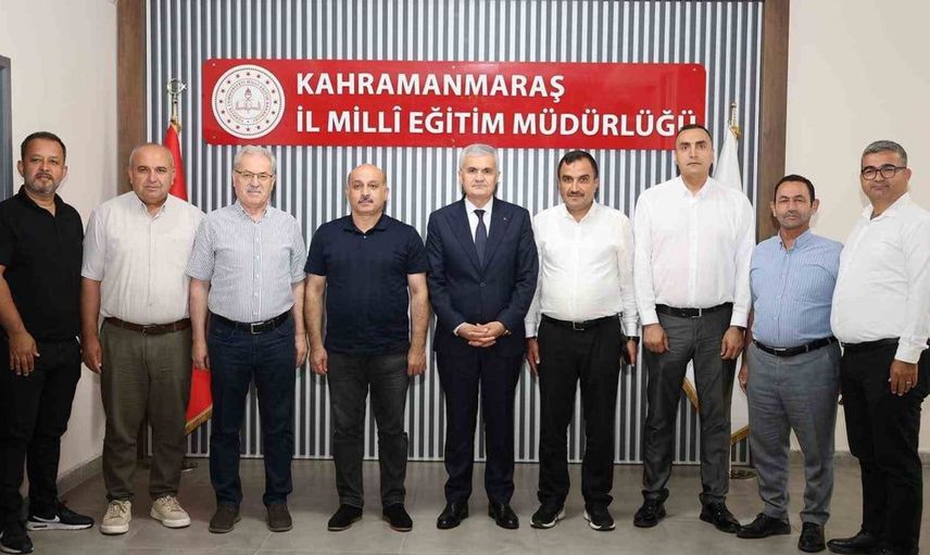 Eğitim-Bir-Sen Adana Şubesi Kahramanmaraş'ta temaslarda bulundu