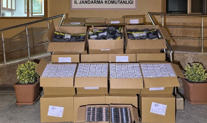 Tokat'ta kaçak tütün operasyonu: 600 bin makaron ele geçirildi