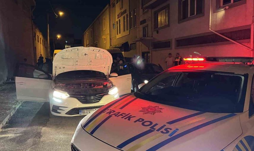 Bursa'da çalıntı araçla kaçan sürücüye rekor ceza