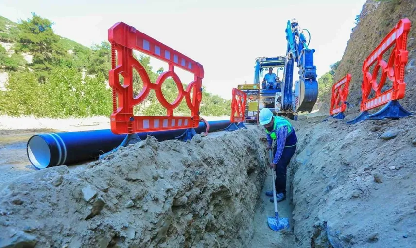 Denizli Büyükşehir’den Altındere Mahallesi’ne dev yatırım: 22,7 milyon TL'lik su iletim hattı