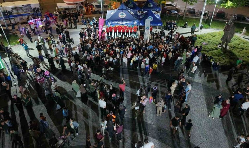 Spor a.ş. çocuklarla hacılar’da buluştu