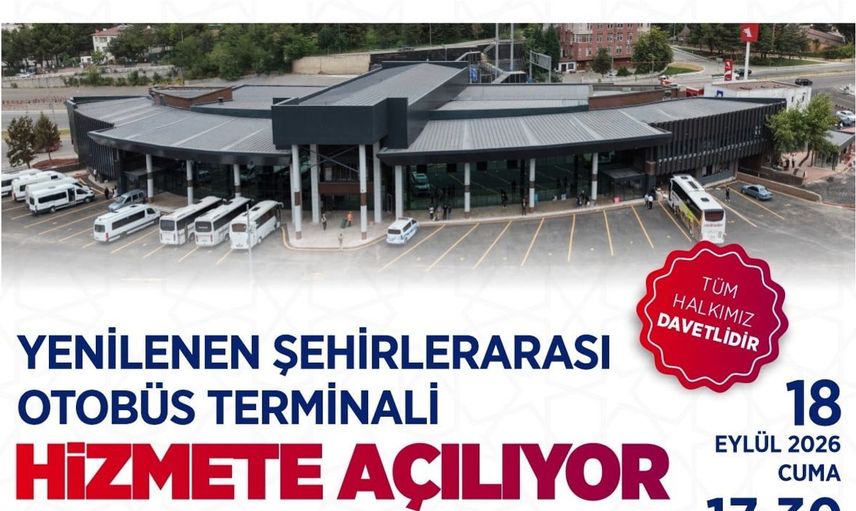 Karabük'teki modern otobüs terminalinin açılışı için geri sayım başladı