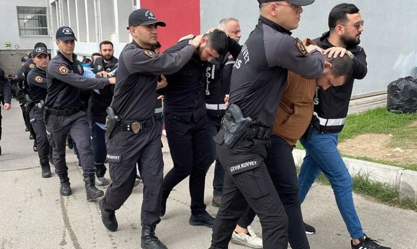 5 ayrı organize suç örgütüne operasyon