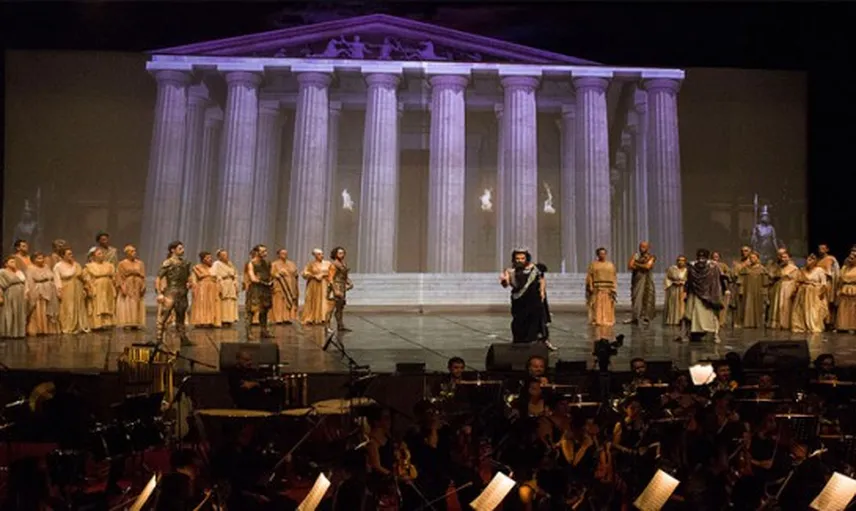 5 Bin Yıllık Troya Efsanesi Aspendos'ta