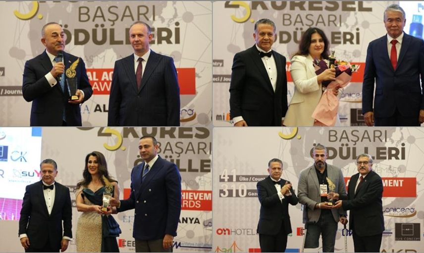 “5. Küresel Başarı Ödülleri” ve “İsmail Gaspıralı Onur Ödülleri” Alanya’da Sahiplerini Buldu